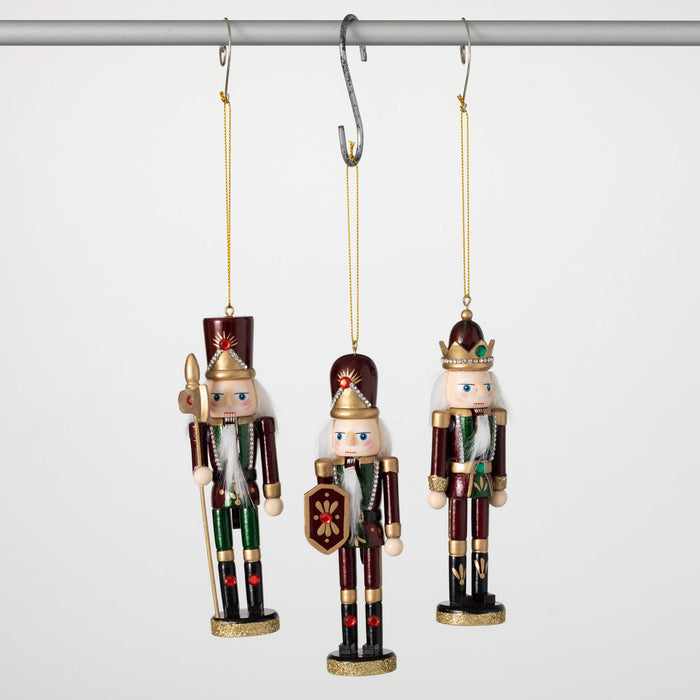 Green Nutcracker Ornament