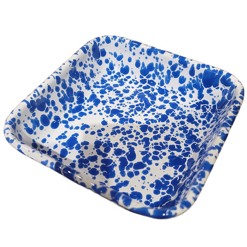 Enamelware Small Square Tray - 4 Colors