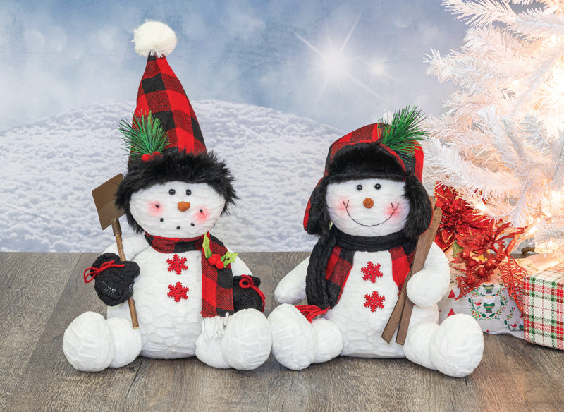 Sable Rose Snowman Sitters - 2 Options