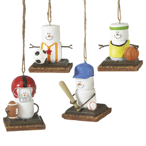 Smores Sport Ornament - 4 Options