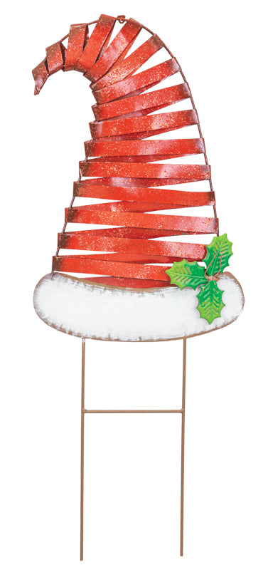 Wrapped Santa Hat Stake