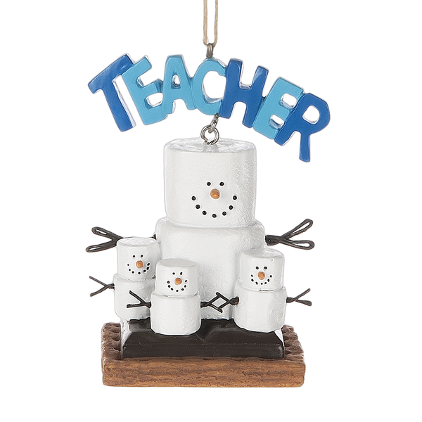 S'mores Teacher  Ornament