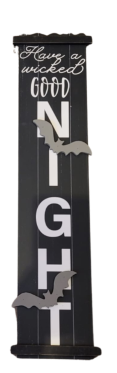 Hanging Wicked Slat Décor