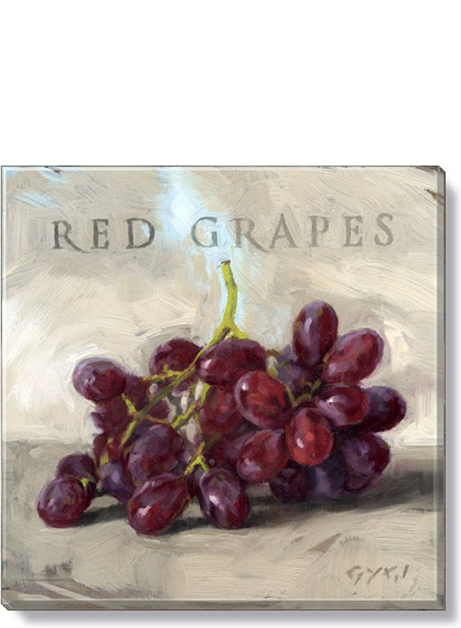 RED GRAPES Sign Wall Art