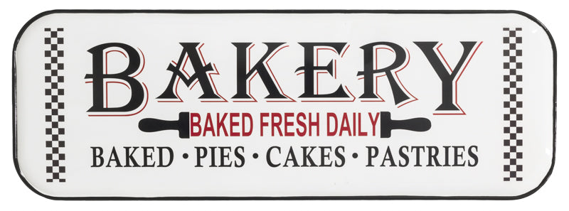 Checkered Bakery Sign