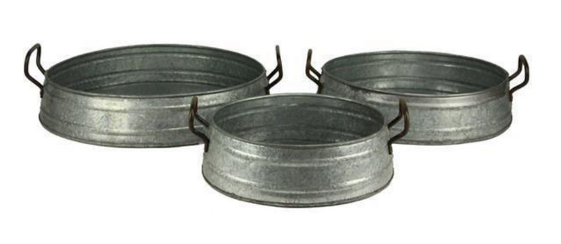 Metal Deep Trays - 3 Sizes