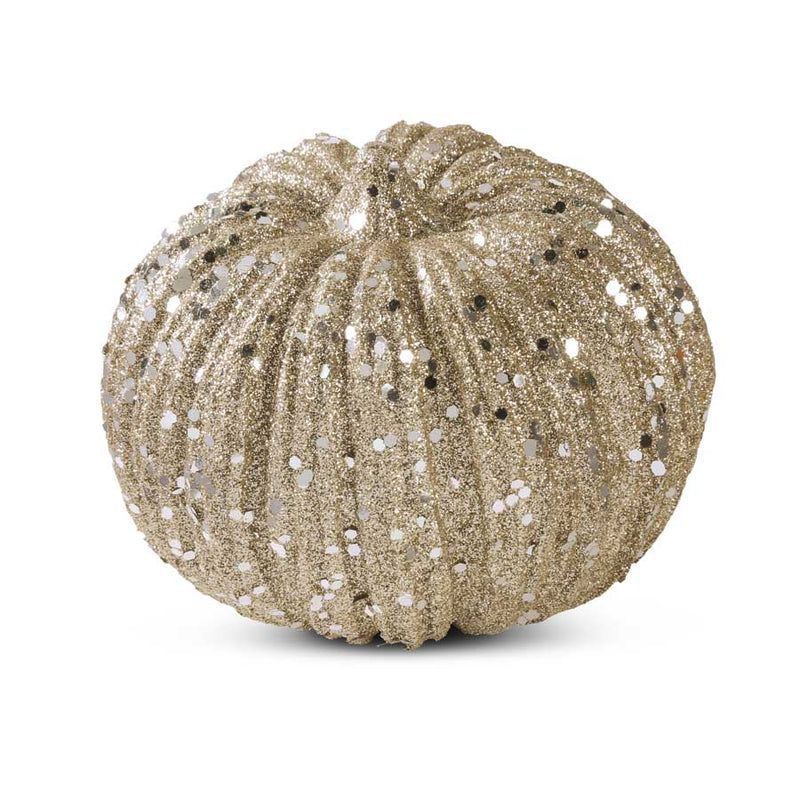 Champagne Glitter Pumpkin