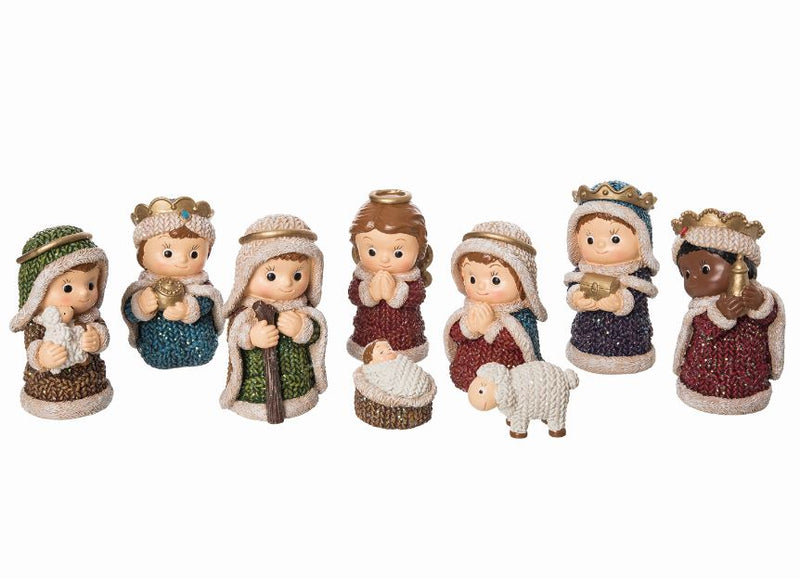 Glitz Knit Nativity