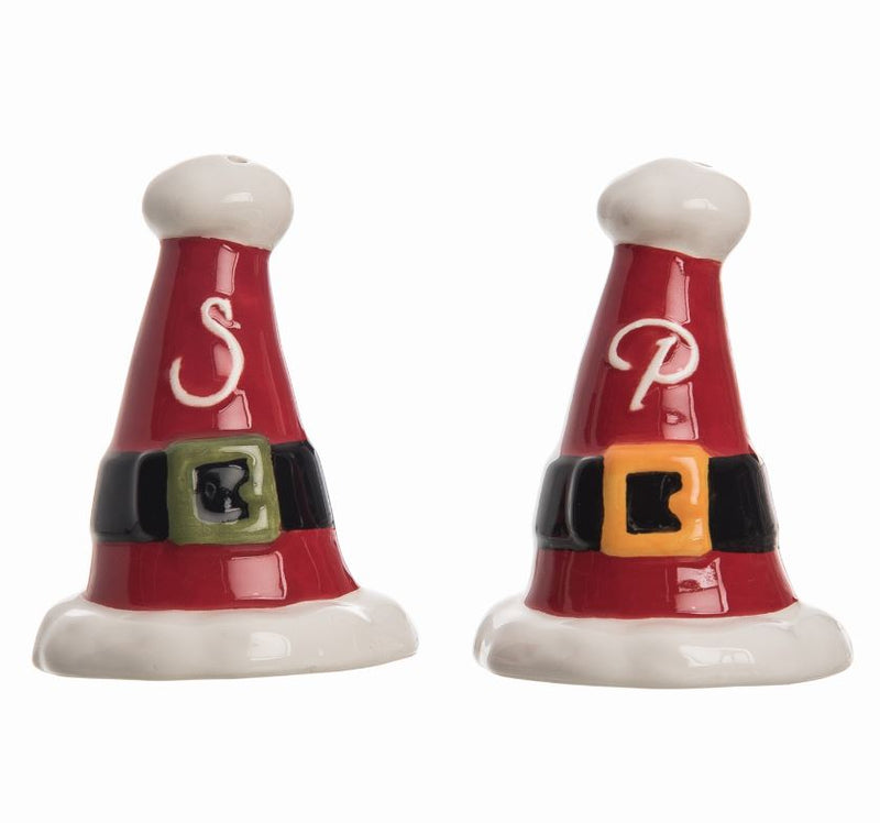 Santa Hat Salt and Pepper Set