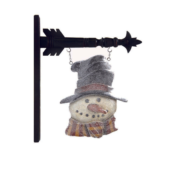 Glitter Snowman in Top Hat Arrow Replacement