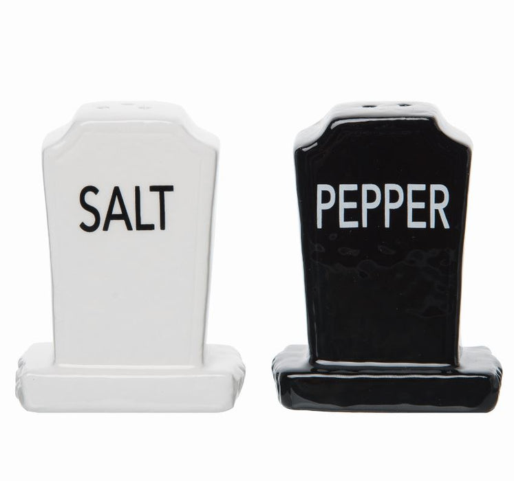 Spooky Tombstone Salt and Pepper Set