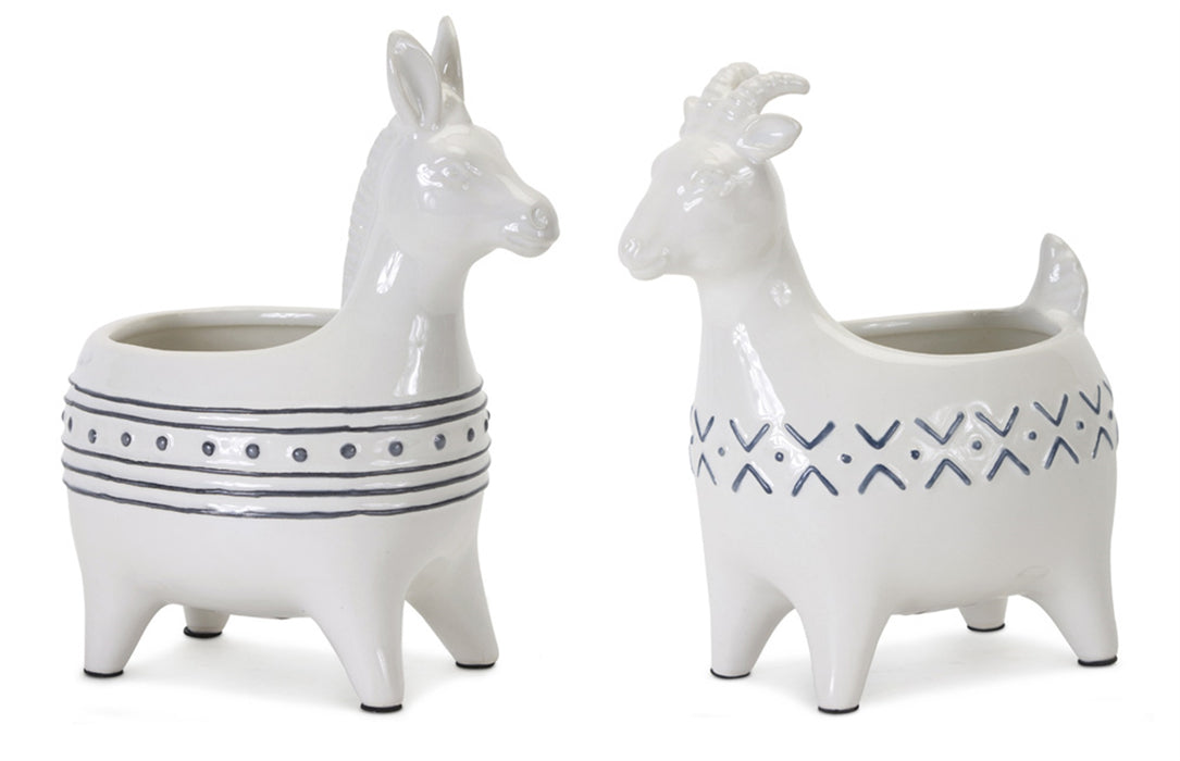 Donkey Goat Planter - 2 Options