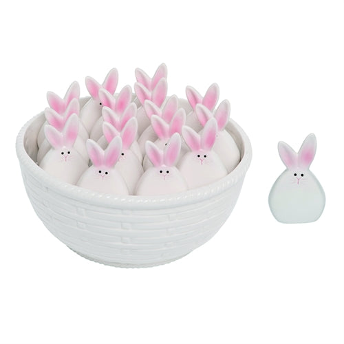 Dolomite Simple Bunny Decor Salt & Pepper