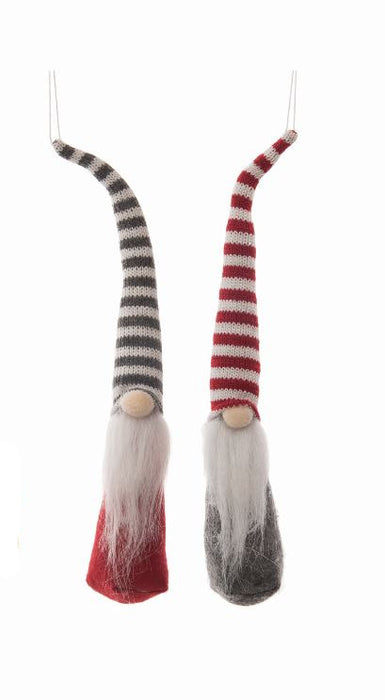Fabric Gnome Ornaments - 2 Options