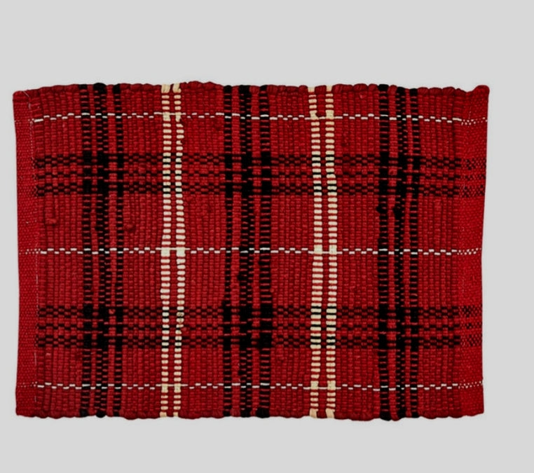 Farmhouse Star Chindi Placemats - Set of 4