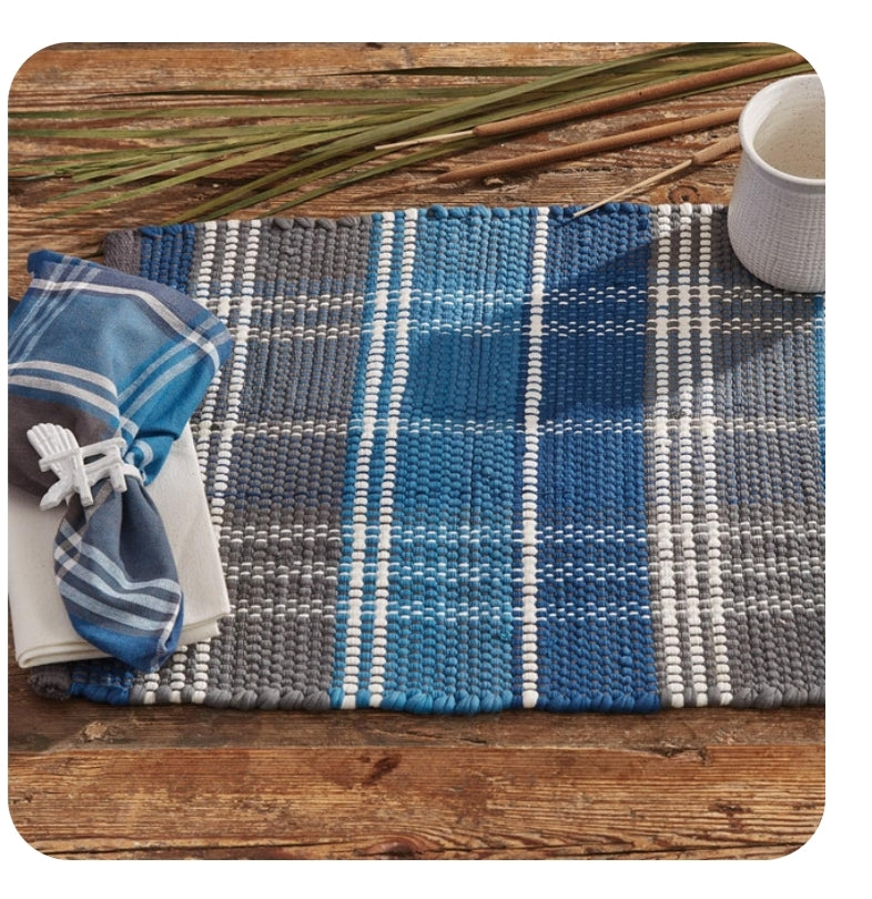 Rainy Lake Chindi Placemats - Set of 4