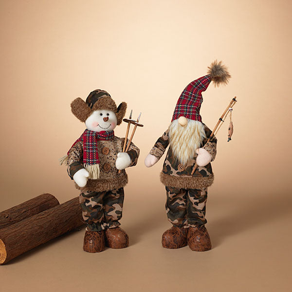 Camouflage Gnome Snowman - 2 Styles