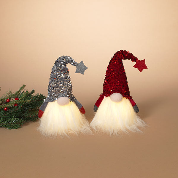 Sparkle Sitting Gnomes - 2 Colors