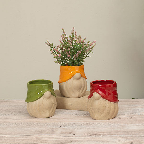 Gnome Planter - 3 Colors