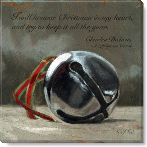Inspirational Jingle Bell Wall Art