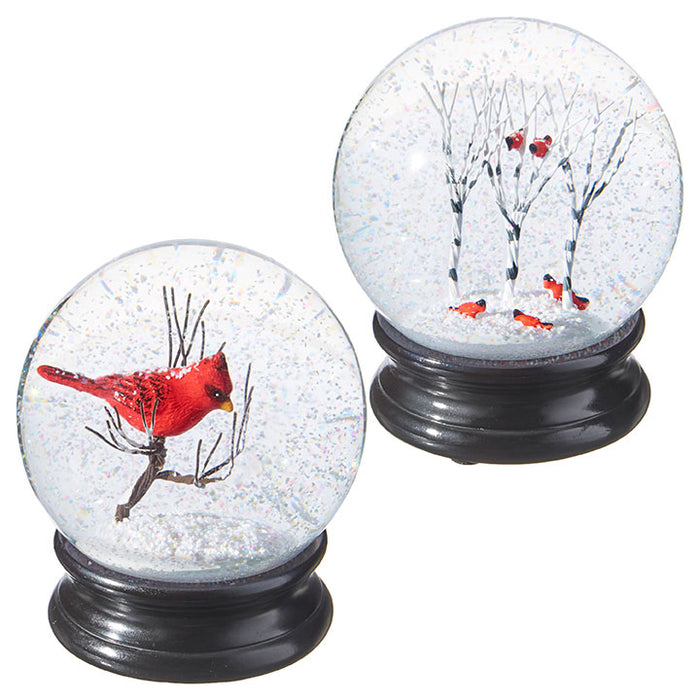 Cardinal Water Globe- 2 Styles