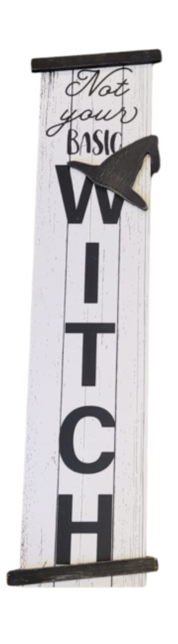 Hanging Wicked Slat Décor