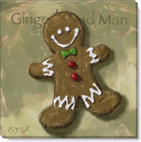 Gingerbread Man Wall Art