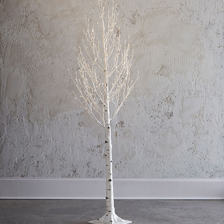 Lighted Birch Tree - 7'