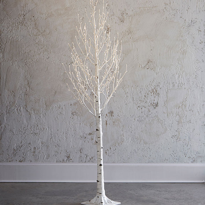 LIGHTED BIRCH TREE - 7'