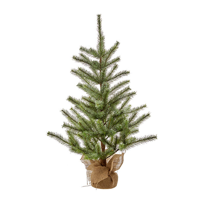 Iced Pine Tree in Bag - 3'