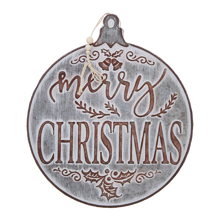 Merry Christmas Ornament 14"