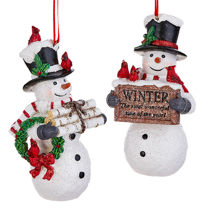 SNOWMAN ORNAMENT - 3 Options