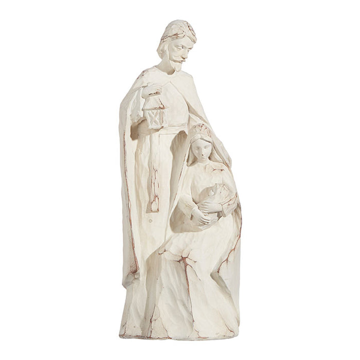 Distressed White Holy Family