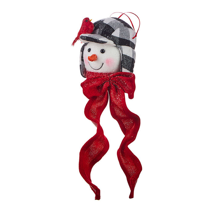 Snowman Head Ornament