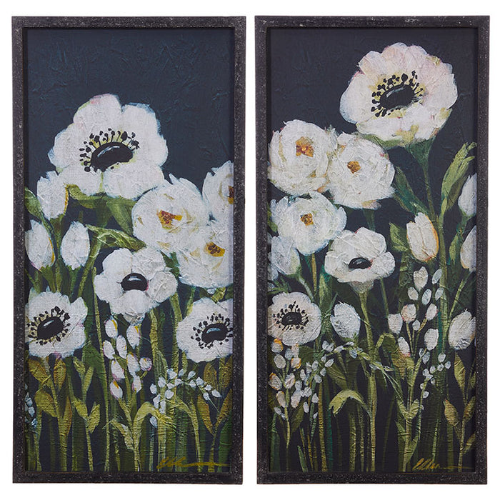 Floral Framed Wall Art - Set of 2