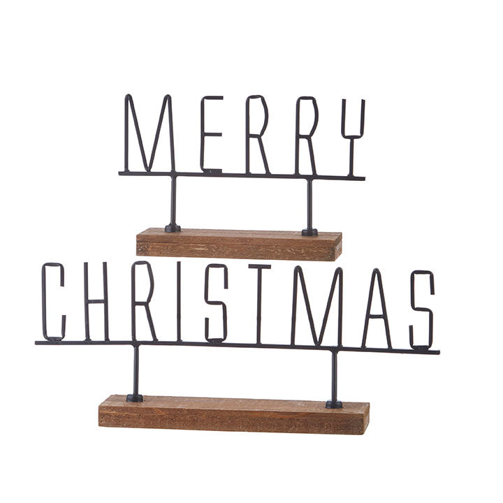 Merry Christmas Word Art
