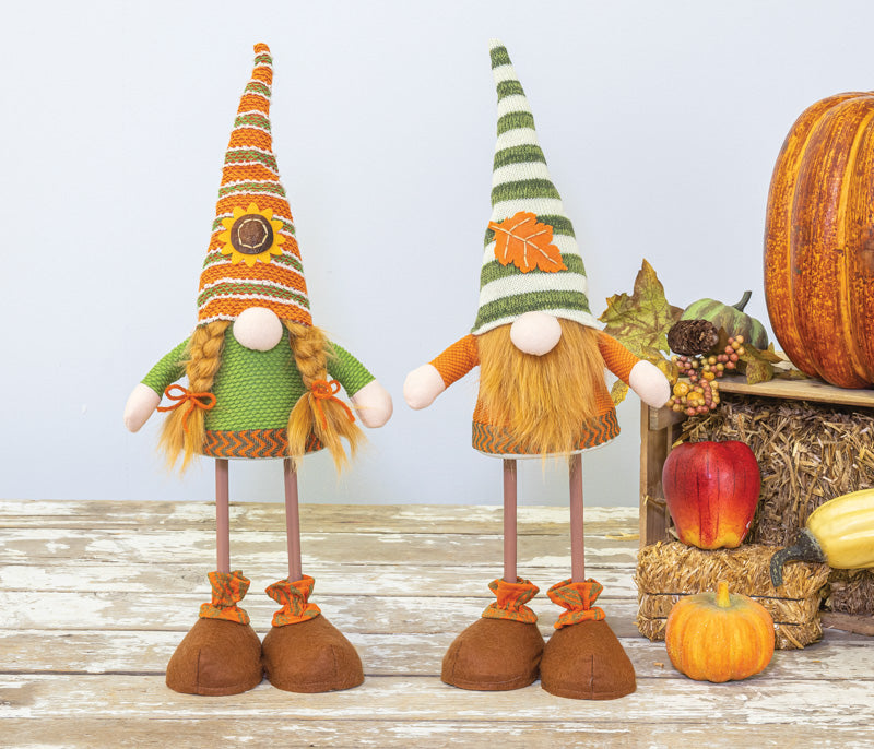 Sunflower Stripe Gnome Bobble - 2 Options