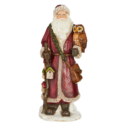 Santa with Owl