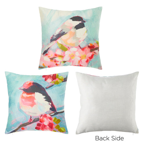 Brushstroke Bird Pillow - 2 Styles