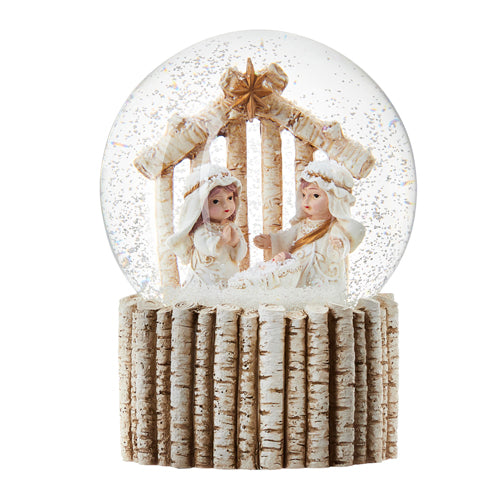 Nativity Musical Water Globe