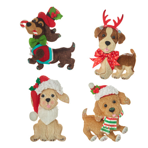 Christmas Dog Ornament - 5 Options