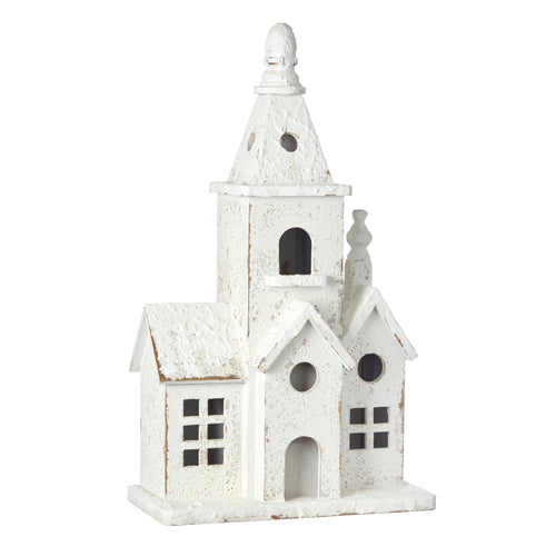 Distressed Steeple Church