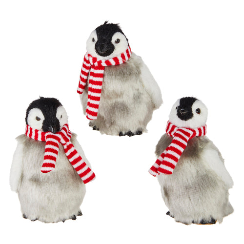 Penguin with Scarf Ornament - 4 Options