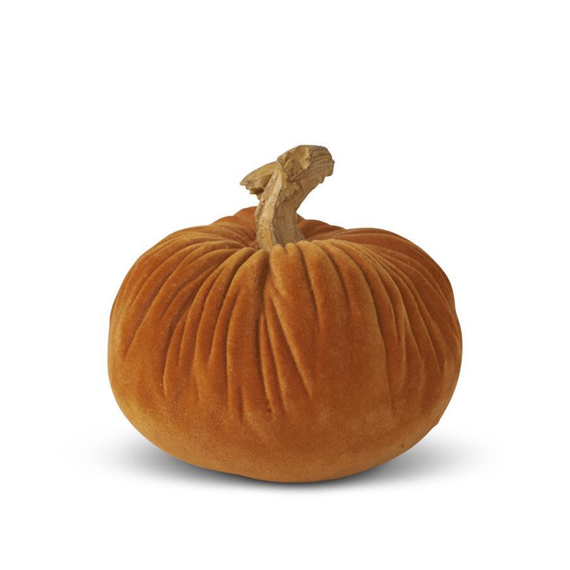 Orange Velvet Pumpkin