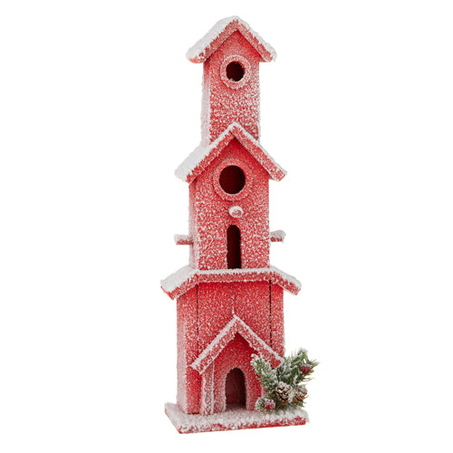 Red Birdhouse and Church - 2 Styles