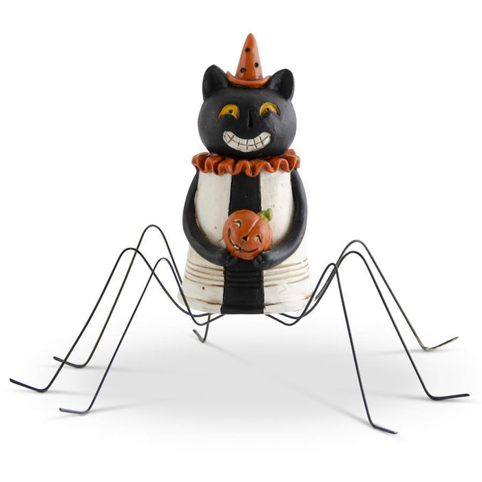 Halloween Spider Black Cat