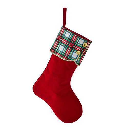 Plaid Stocking
