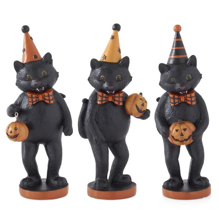 Black Cats with Party Hat- 3 Options