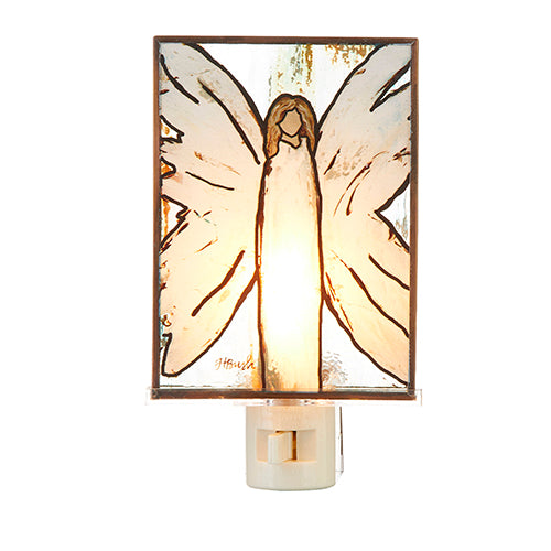 Stained Glass Angel Night Light