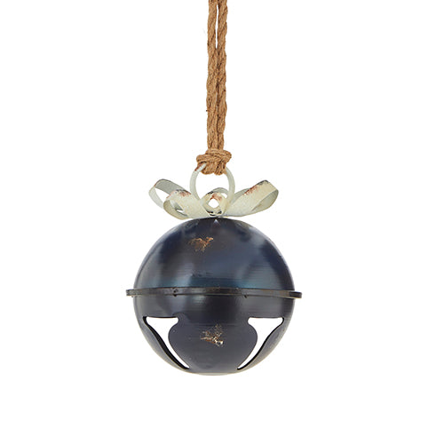 Large Blue Jingle Bell